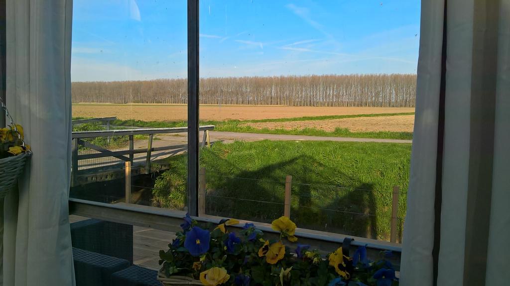 Vrijstaande Accommodatie Glamping De Kas Inn Hank Esterno foto